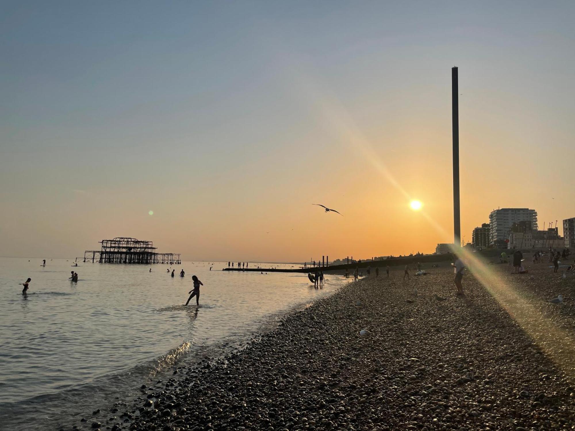 Appartamento Seafront Medina Hove Esterno foto